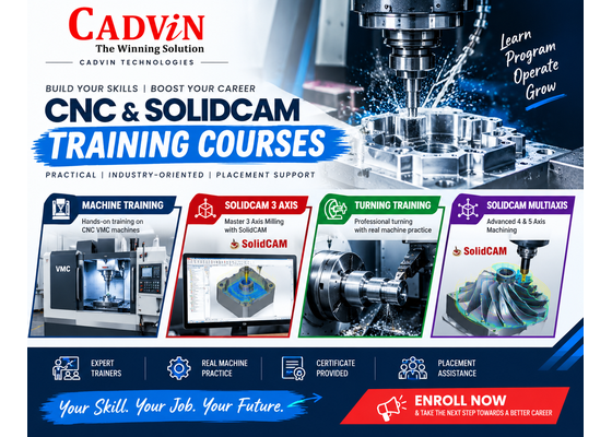 CNC & SOLIDCAM TRAINING COURSES