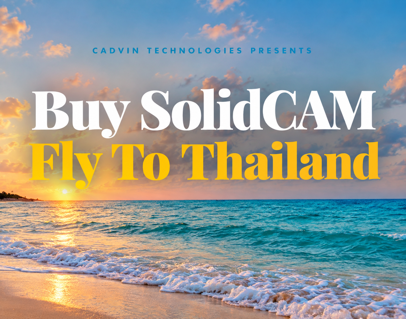 Buy SolidCAM Fly To Thailand