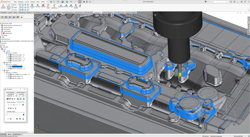HSR & HSM | 3D High Speed Machining