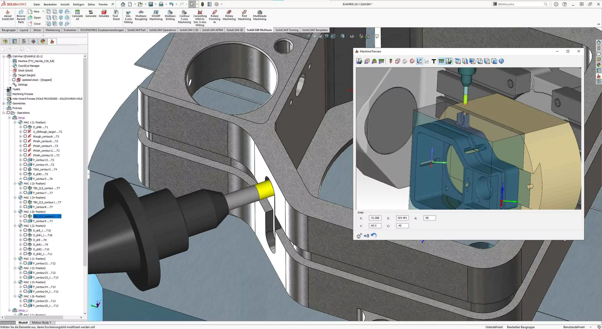 Indexial 4/5-Axis Milling